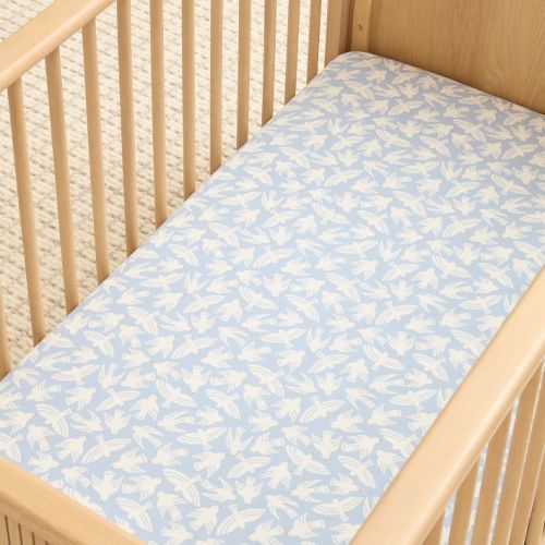Bird Crib Fitted Sheet