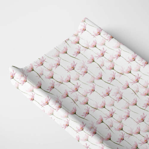 Norani Baby Organic Changing Pad Cover - Pink Petals — buybuy BABY