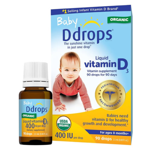 Ddrops Organic Baby Vitamin D Drops