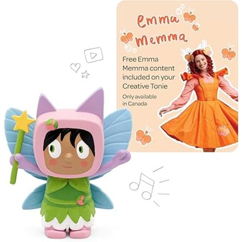 Tonies Fairy Creative Audio Character - Record and Upload up to 90 Minutes of Your Own Stories and Songs