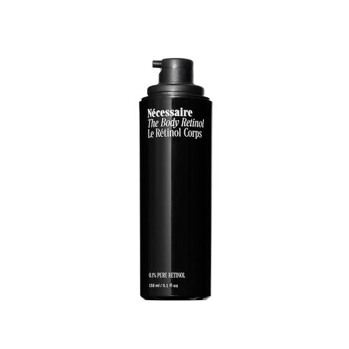 Nécessaire The Body Retinol - Firming Repair Serum + Retinol Body Lotion For Women & Men. Wrinkle + Line Prevention. 0.1% Pure + 10% AHA Crepey Skin Treatment. 5.1 oz