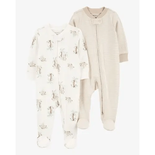 Baby 2-Pack 2-Way Zip Sleep & Play Pajamas - Carter's | Carter's