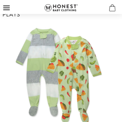 2-Pack Organic Cotton Sleep & Plays | Honest Baby Clothing