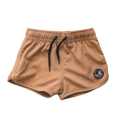 Tan Swim Trunks