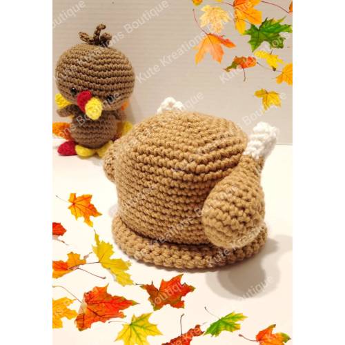 Crochet Turkey Dinner Hat! Turkey Hat. Baby/Adult Size. Crochet Turkey hat! Turkey Beanie/Turkey Hats.