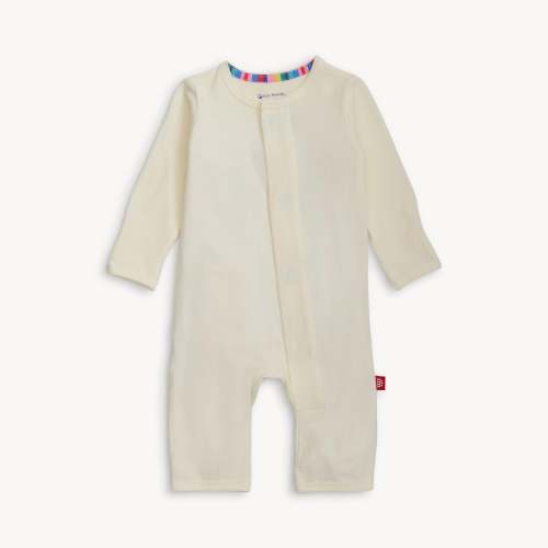 cream CloudStretch™ magnetic coverall – Magnetic Me