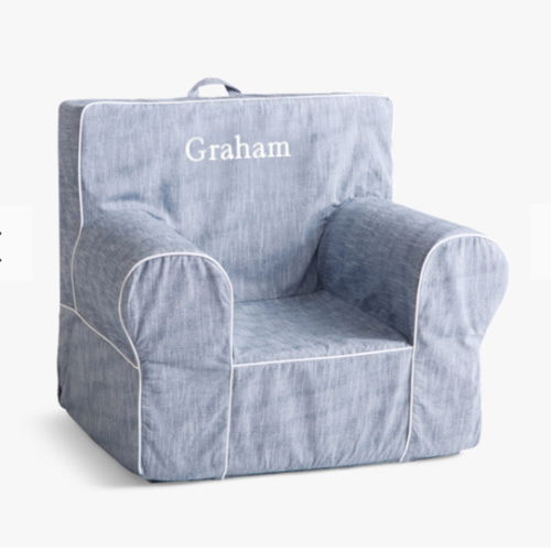 Anywhere Chair®, Twill with White Piping