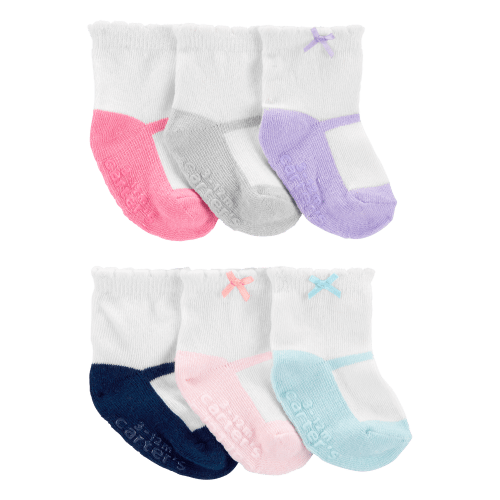 Baby 6-Pack Ballet Booties - Carter's | Carter's