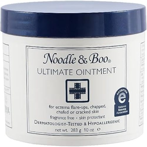 Noodle & Boo Ultimate Ointment for Babies – Multi-Purpose Skin Protectant for Eczema, Dry Skin, and Minor Irritations – Pediatrician-Tested, Gentle for Sensitive Skin