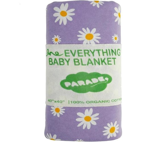Parade Everything Organic Baby Blanket Big Daisies