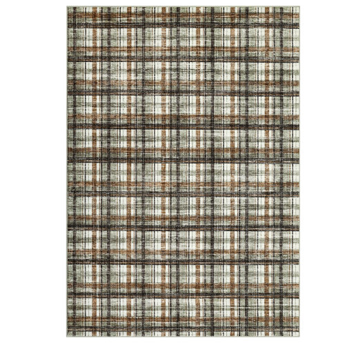 Gracie Oaks Plaid Machine Washable Runner Rugs 2x6 Farmhouse Hallway Rugs Non Slip Kitchen Runner Rugs Soft Ultra Thin Area Rugs for Bedroom Throw Rug for Entryway | Wayfair