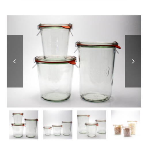 Mold Jar Combo Pack (1 of each) - Weck Jars