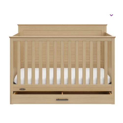 Graco Tristan 5-In-1 Convertible Crib & Reviews | Driftwood