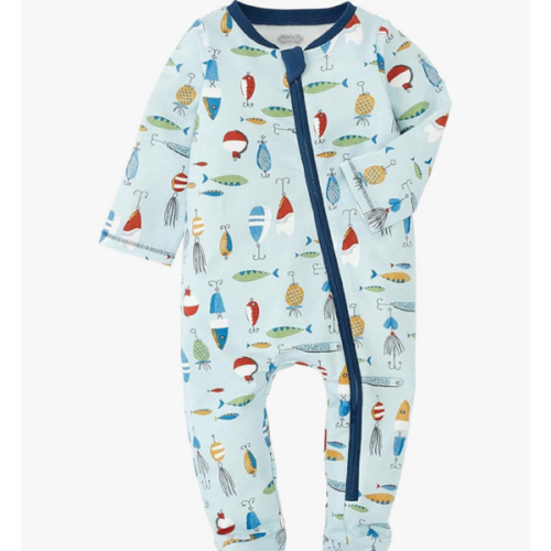 Mud Pie Baby Boys' Fishing Lure Sleeper
