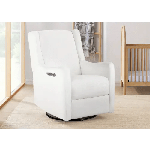 Mercer Electronic Power Recliner and Swivel Glider with USB-A and Type-C Ports in Stain-Resistant Performance Fabric