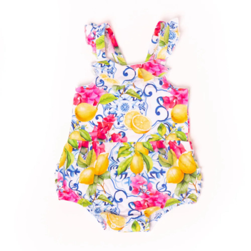 Carpe Lemon Bubble Romper