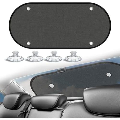 2025 New Upgrade Car Shades for Back Windows Baby 39"x19"(1 Pack),Rear Window Sun Shade,Car Window Shades Can Blocks 99.98% UVR,Sun Shade Windshield,Glare Shield Protection
