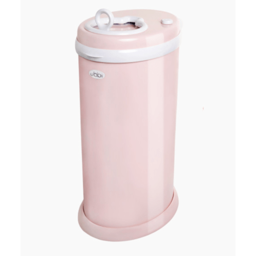 Ubbi Diaper Pail, Blush Pink