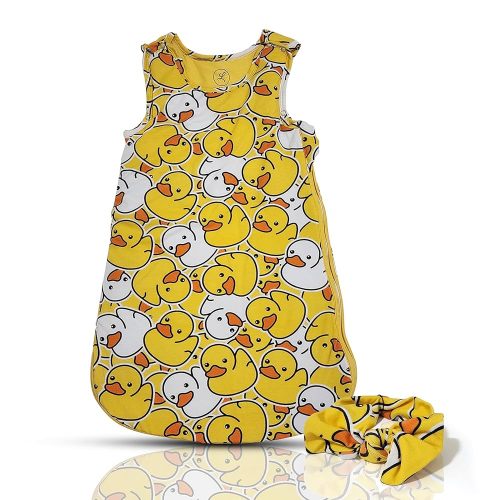 Duck-Themed Baby Sleep Sack – Soft, Breathable Wearable Blanket for Infants 0–6 Months – Cute and Cozy Sleep Bag for Babies