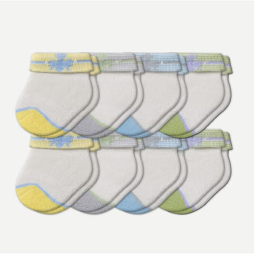 Baby Sock 8-Pack (0-6 Months) - Bombas