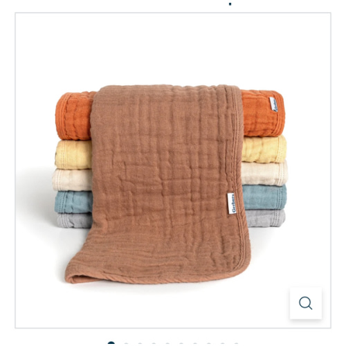 6-Pack Baby Neutral Multi Browns Muslin Burp Cloths – Gerber Childrenswear
