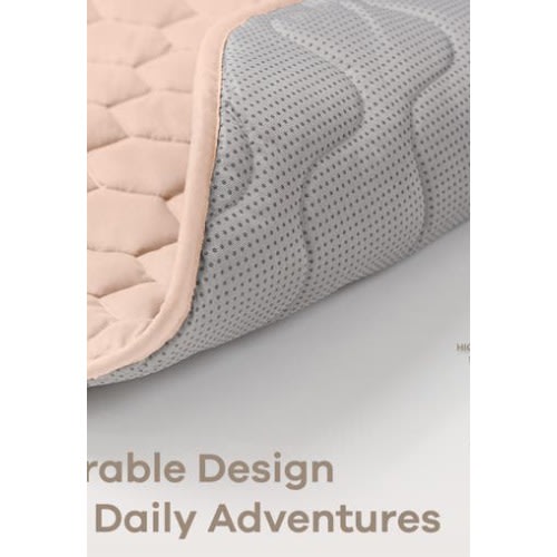 Premium Round Play Mat with Non-Slip Bottom, Rectangle, Small