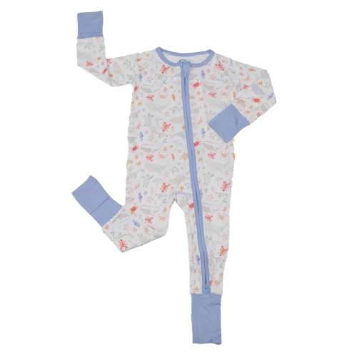 Ocean Friends Bamboo Zippy Pajamas
