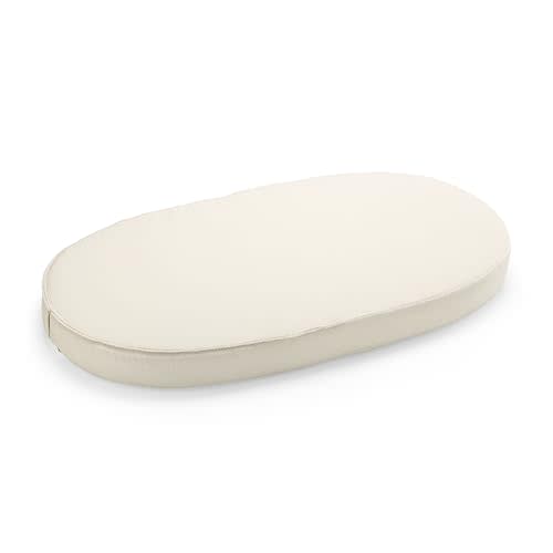 Stokke Sleepi Mattress with Organic Cover by Colgate, White - Foam Crib Mattress with Infant Support & Safety Features - Compatible Sleepi Crib/Bed