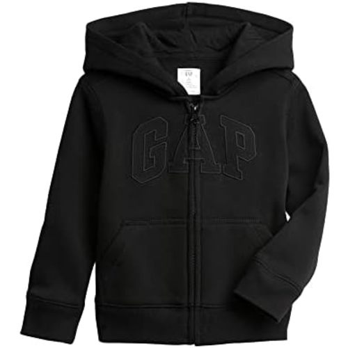 GAP Baby Boys' Playtime Favorites Logo Full Zip Hoodie Hooded Sweatshirt