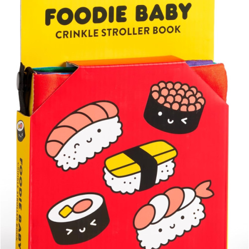 Foodie Baby Crinkle Fabric Stroller Book by Mudpuppy, n/a Mochi Kids, Other Format | Barnes & Noble®