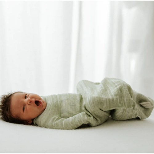 Bamboo Blend Mint Swaddle Sleep Sack - Small ( 6-12 pounds)