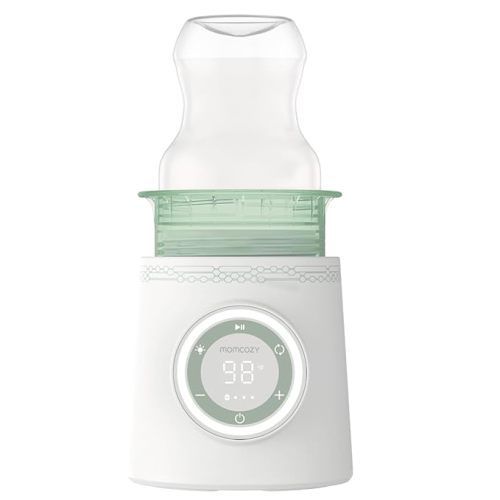 Momcozy Portable Bottle Warmer for Travel, Double Leak-Proof Travel Bottle Warmer with Fast Heating