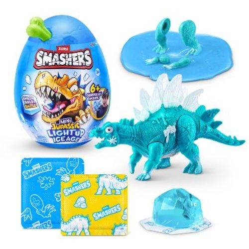 Smashers Mini Ice Age Blue Egg Animal Figure (Aqua Bone)