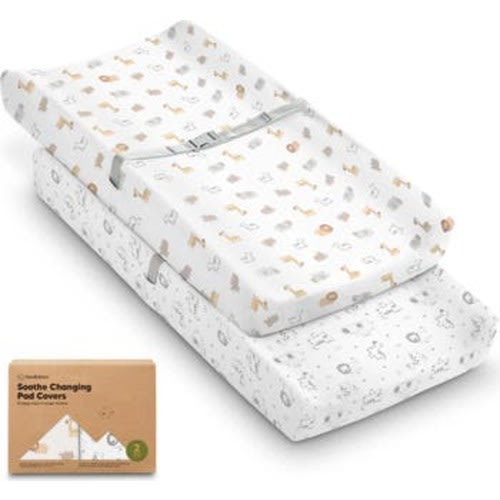 2-Pack Soothe Changing Pad Covers