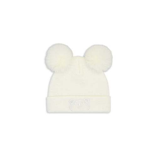 Hot Paws Infant Knit Hat Ivory