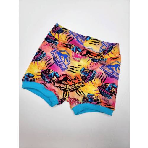 Dinosaur Bummies OR Shorties for babies, toddler and children, size Preemie to Kids 12
