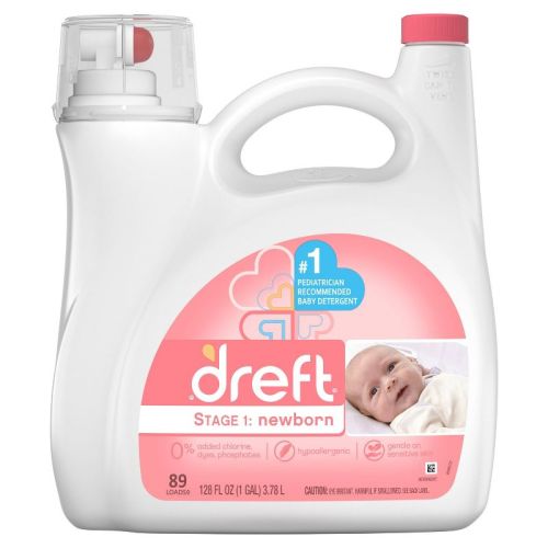 Dreft Stage 1: Newborn Liquid Laundry Detergent