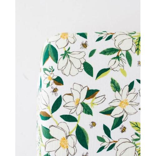 Magnolia Crib Sheet – Clementine Kids
