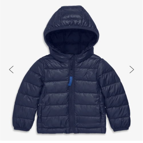 Baby lightweight puffer jacket
