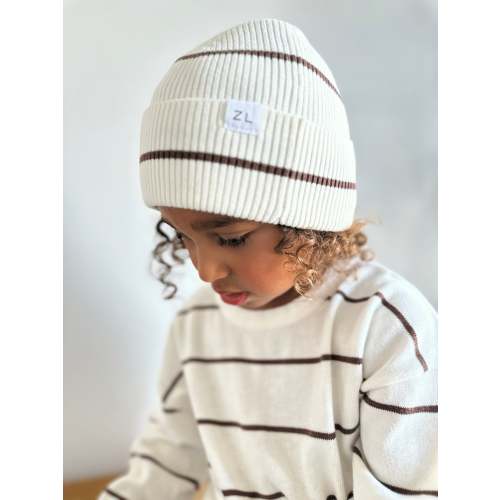 BEANIE | COCOA STRIPES