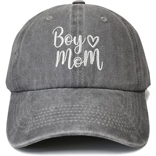 Embroidered Boy Mom Hats