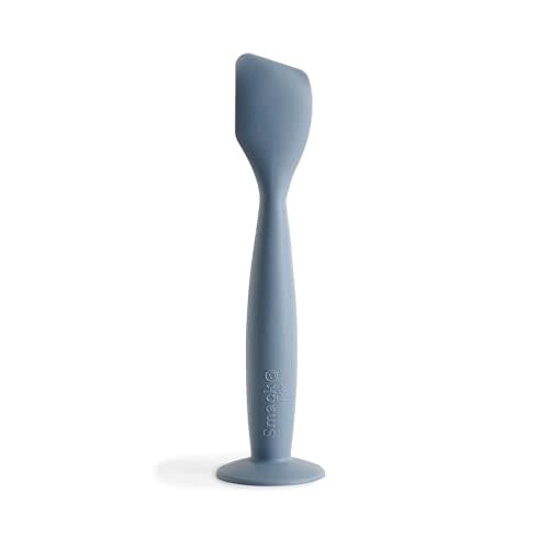 Smack Fun Diaper Cream Applicator Soft Silicone with Suction Base | Diaper rash cream spatula | Diaper Bag Essentials (Tradewinds)