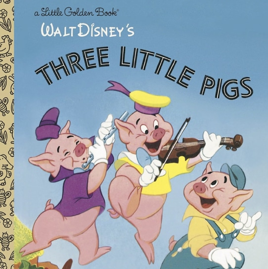 The Three Little Pigs (Disney Classic) (Little Golden Book)