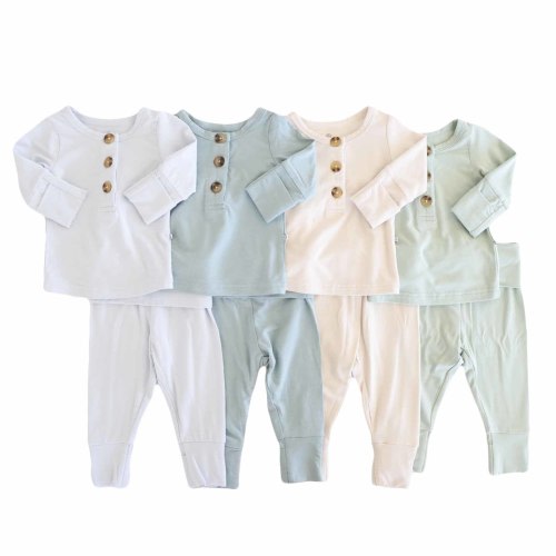 2pc Bamboo Sets for Boys - Color Garden