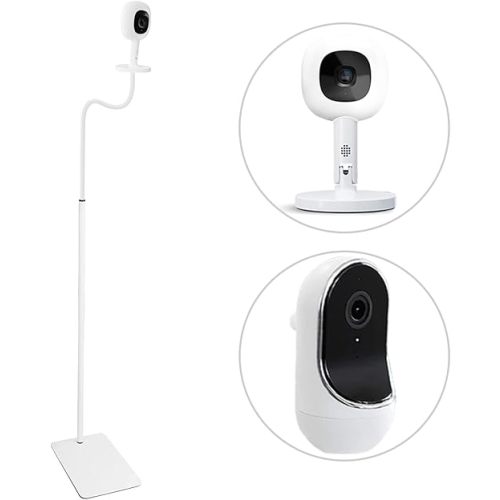 67" Adjustable Height Baby Monitor Floor Stand Holder for Nanit Pro Smart Baby Monitor & Flex Stand,Owlet Cam/Cam 2 /Owlet Duo 2, Baby Monitor,Also Cameras with 1/4 Thread Connection