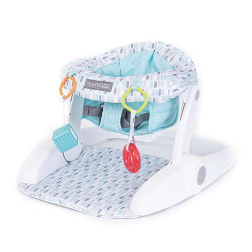 Summer Infant Learn-to-Sit 2-Position Floor Seat (Rolling Stones)