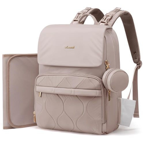 LOVEVOOK Diaper Bag Backpack, Baby Travel Bags for Boys & Girl, Toddler Diaper Bag with Changing Station & Pacifier Case, Pañaleras Para Bebe Niña & Niño - Newborn Essentials Must Haves Mom