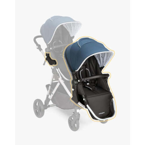 2nd Seat Kit | Black, Watercolor Drops, Silver with Penny Leather