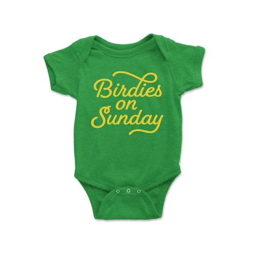 Infant Birdies on Sunday Romper Baby Golf Shirt Kids Golf - Etsy