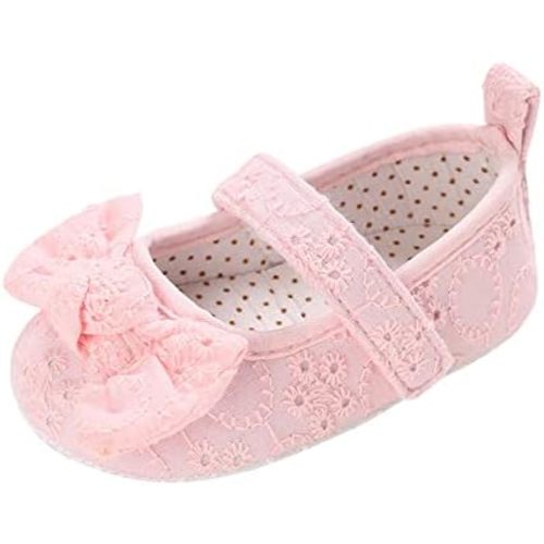 Spring and Summer Children Baby Infant Shoes for Girls Flat Sole Soft and Light Solid Color Cute Size 2 Shoes for Girls